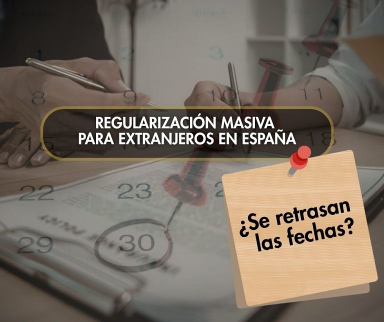 ¿Se retrasa la Regularización Masiva de extranjeros en España?