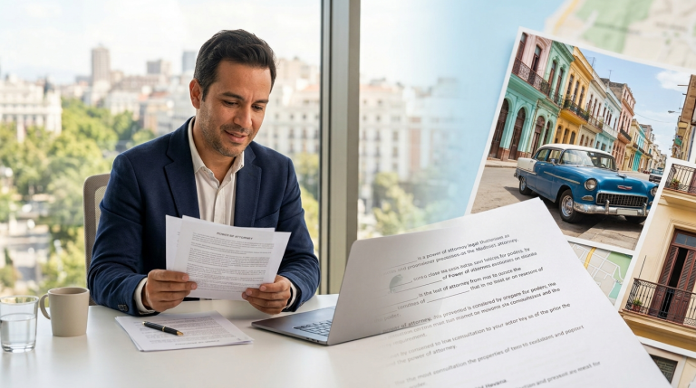 ¿Vives en España y quieres vender una vivienda o un coche en Cuba? Esto es lo que debes saber