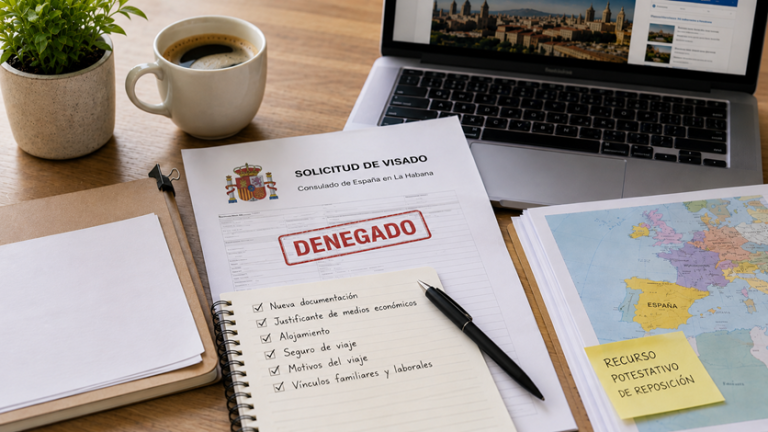 ¿Te han denegado un visado para España? Conoce el Recurso Potestativo de Reposición