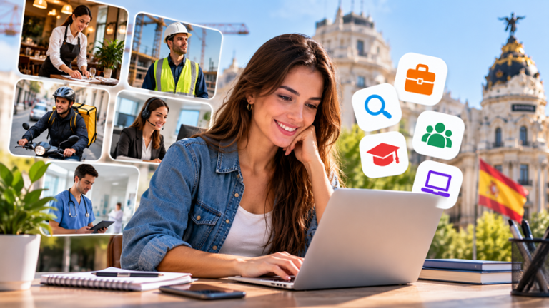 ¿En qué portales de empleo puedes buscar trabajo en España en 2026?